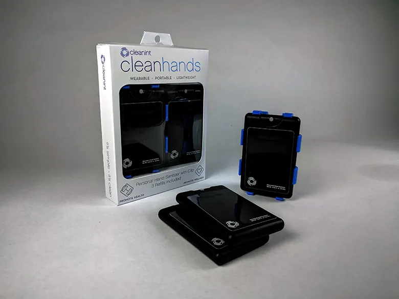 Cleanhands, clip holder