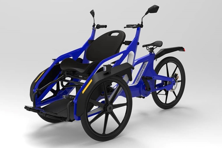 Companion Bike carbon fiber invention design