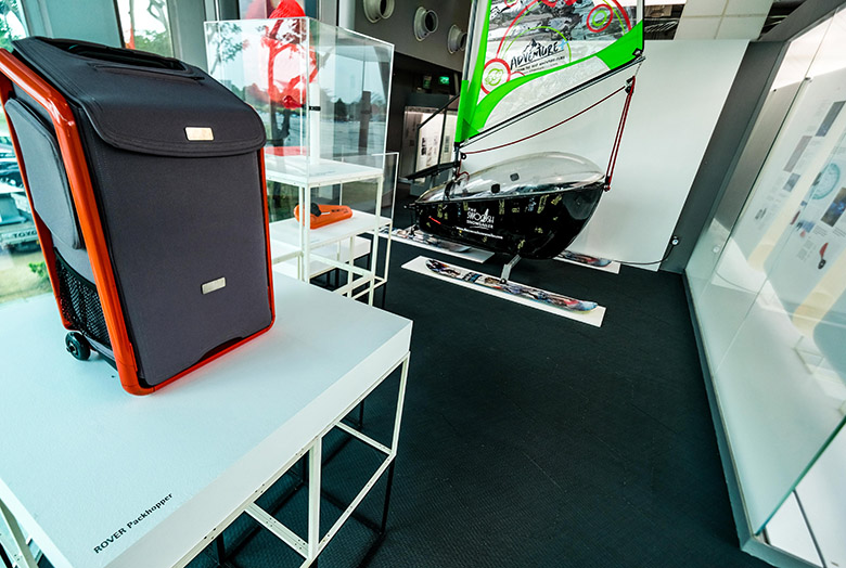 The product our Texas product development firm designed on display at the Red Dot Museum