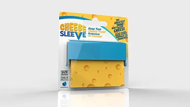 the cheese sleeve product design mako design and invent client