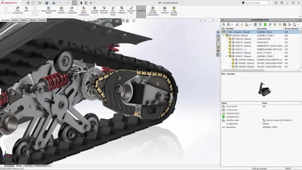 SOLIDWORKS software