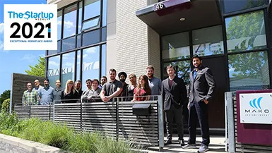 2021 The Startup Weekly Exceptional Workplace Award