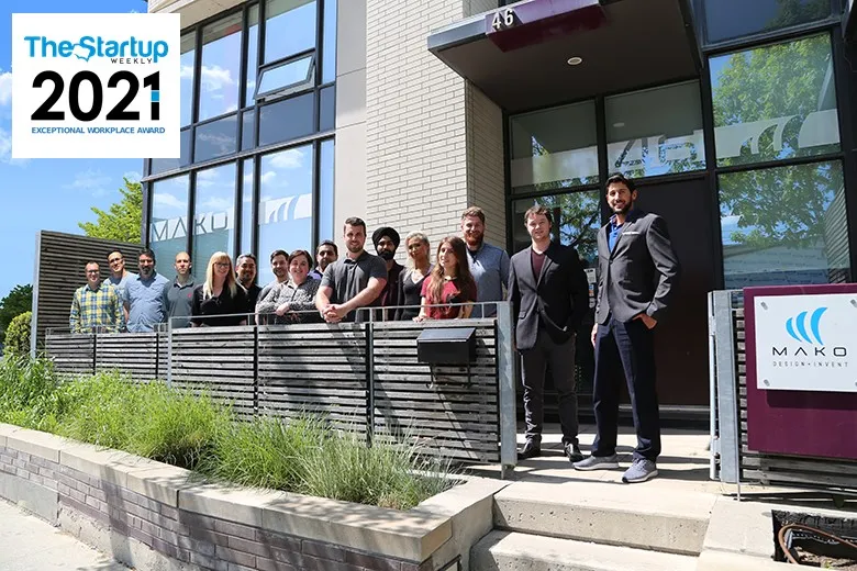 MAKO Wins 2021 Exceptional Workplace Award 1 Leading industrial design agency, MAKO Design wins 2021 Exceptional Workplace Award.
