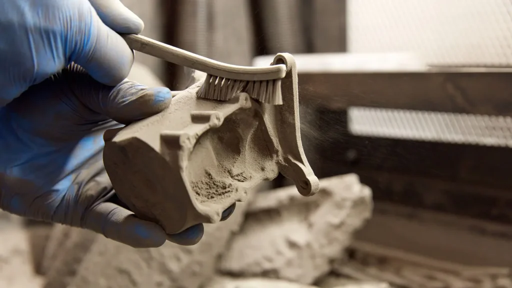 Rapid Prototyping with an SLS part