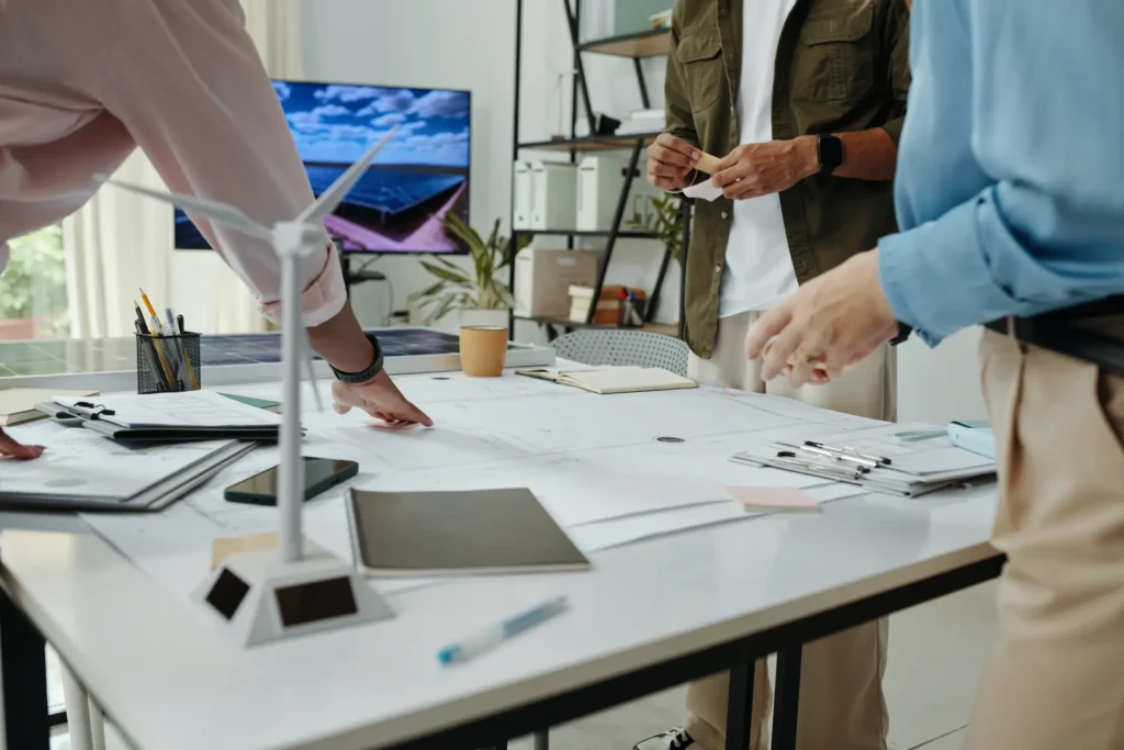 Edge desk folding workstation