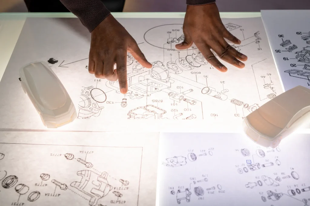 modern Prototype design drawing